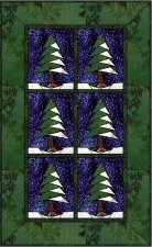 Paper Pieced Pine Tree by Pat Adams from Forest Quilting