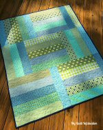 Strip Tango Baby Quilt Tutorial by Kelly through Forth Worth Fabric Studio