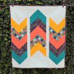 Arrows Away Quilt Pattern by Andrea Smith from Happy Cloud Creations