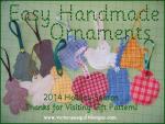 Easy Handmade Ornaments Tutorial by Benita Skinner from Victoriana Quilt Designs