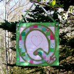Q is for Quilting Mini Quilt by Benita Skinner from Victoriana Quilt Designs