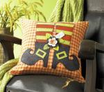 Witch Legs Pillow Free Pattern by Melony Bradley through Fave Crafts