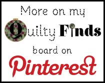 Quilty Finds Pinterest Board